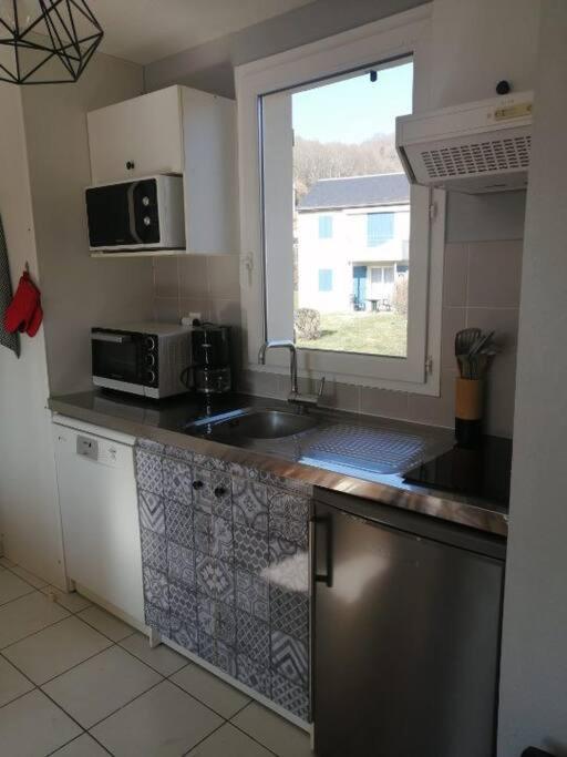 Appartement Calme Et Propre Le Goelia Saint-Geniez-dʼOlt Dış mekan fotoğraf